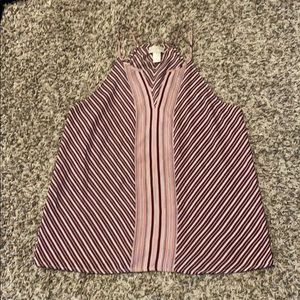 LAST CALL Loft Striped Tank